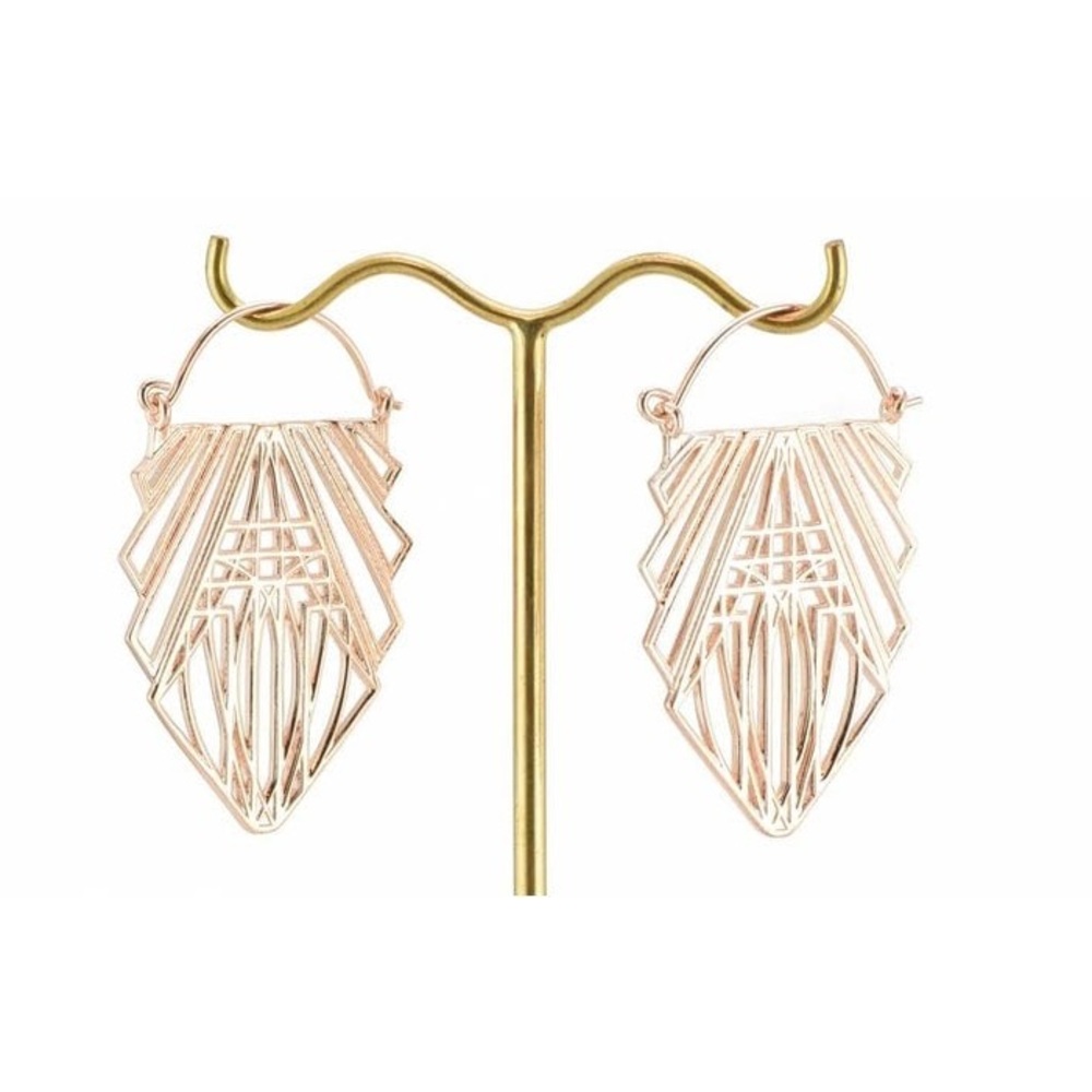 Origin Hoop in Rose Gold